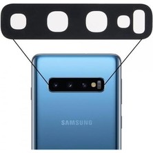 Genos Samsung Galaxy S10 G973F Ile Uyumlu Kamera Camı Full Set
