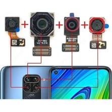 Genos Xiaomi Redmi Note 9 Ile Uyumlu Arka Kamera Ithal Full Set