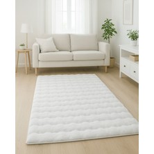 Etka Home Bubble – Beyaz Ithal Tavşan Tüyü Peluş Halı