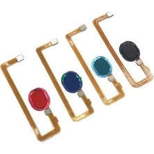 Genos Samsung Galaxy A10S A107F Ile Uyumlu Parmak Izi Okuyucu Film Kırmızı