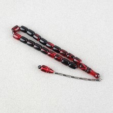 Lapisdo Sıkma Kehribar Püsküllü Efe Boy Kapsül Kesim 10X13MM Tesbih