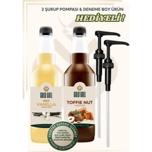 Gold Gull Toffee-Nut & Vanilya Aromalı Kahve & Meyve Şurubu 2 x 700 ml