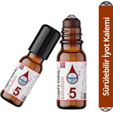 Dolar Kimya İyot Kafesi İçin Lügol %5 | 100 mL (Sürülebilir Roll-On Başlıklı Cam Şişe,İyot Kalemi,Pharma Grade)