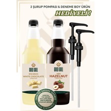 Gold Gull Beyaz Çikolata & Fındık Aromalı Kahve & Meyve Şurubu 2 x 700 ml