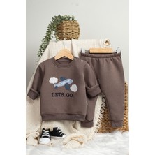 Babygo Bebek Takım Şardonlu Kışlık 3 Ip Takım