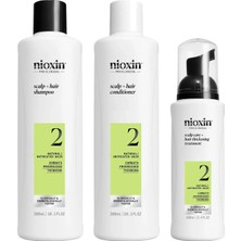 Nioxin System Kit 2 - Işlem Görmemiş Yoğun Ince Saçlar Için Kalınlaştırıcı Bakım