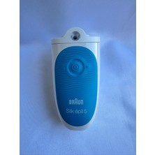 Braun Silk Epil Seri 5 Şarjlı Işıklı Epilatör Motorlu Gövde Yedek Parça Gövde Epilasyon Aleti