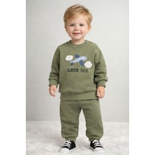 Babygo Bebek Takım Şardonlu Kışlık 3 Ip Takım