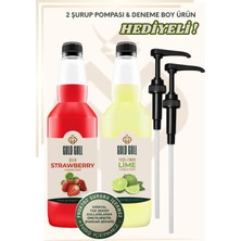 Gold Gull Çilek & Lime Aromalı Kahve & Meyve Şurubu 2 x 700 ml