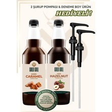 Gold Gull Karamel & Fındık Aromalı Kahve & Meyve Şurubu 2 x 700 ml