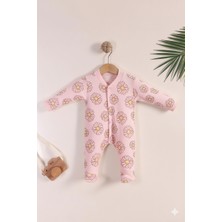 Kidello Kız Bebek Tulum Papatyalı Patikli