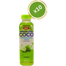 OKF Coconut Drink Hindistan Cevizli Içecek 500ML 10'lu Set