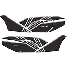 Gogo Honda Pcx 2021 - 2024 Uyumlu Yan Ayak Pad 001