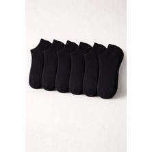 Esesto Sock 6'lı Siyah Kısa Erkek Çorap