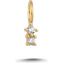 Cherry By Özkonak Iki Taşlı Charm