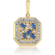 Cherry By Özkonak Blue Glint Kolye Ucu