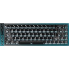 Iqunix Iqunıx MEET68 Ultra Aurora Green %65 Omega Manyetik Switch 8k Hz Hall Effect Hotswap Rgb Ingilizce Mekanik Gaming Klavye