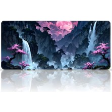 Black Deer 8 Farklı Model Dikişli Kenar 70x30 cm Dijital Oyuncu Gaming Mouse Pad ( Jungle Art )