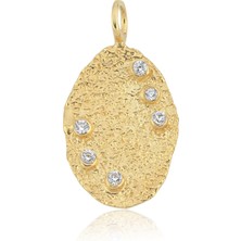 Cherry By Özkonak Vintage Plaka Kolye Ucu