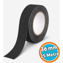 Nzb Yer Merdiven Zemin Kaydırmaz Bant 36 mm x 25 Metre 1. Sınıf Kore Üretimi Güçlü Yapışkanlı Band