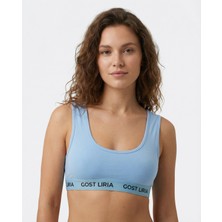 GOST LİRİA Soft Blue Spor Bralet Mavi