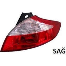 Pleksan 3406 - Stop Lambası Sağ Renault Megane Iıı 09 Hb Siyah