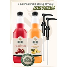 Gold Gull Ananas & Nar Aromalı Kahve & Meyve Şurubu 2 x 700 ml