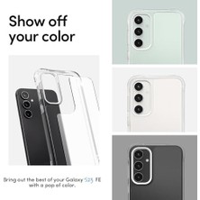 Karokstore Ciel By Galaxy S23 Fe ile Uyumlu Kılıf Ultrasheer Clear - ACS06387