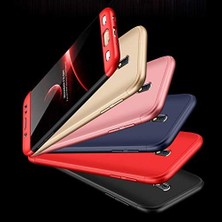 Karokstore Galaxy J5 Pro Için Kılıf Double Dip 360 Protective Siyah [galaxy J5 Pro ile Uyumlu Kılıf - Siyah]
