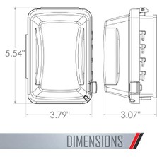 Karokstore MM410G 1-Gang Metalik Olmayan Hava Koşullarına Dayanıklı Kullanım Içi Yatay/dikey 16'sı 1 Arada Standart Kapak, 7 Cm, Gri, Gri
