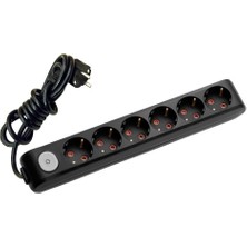 Karokstore Pack  6lı Anahtar Kablolu Çocuk Kr. 3mt Priz