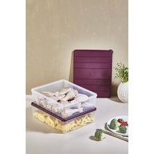 Karokstore Nora 2'li 4 Lt. Saklama Kabı Ekru