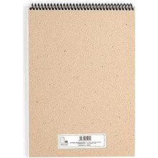 Karokstore A4 Pet Spiralli Bloknot 80 Yaprak 2'li Paket, Çizgili