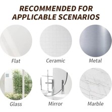 Karokstore Diş Fırçası Tutucu, Silikon Elektrikli Diş Fırçası ve Diş Macunu Organizatörü, Kendinden Yapışkanlı Banyo Duş Saklama Ünitesi