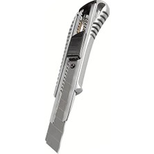 Karokstore Dayanıklı Alüminyum Gövde 18MM Profesyonel Falçata Bıçak +10 Adet Yedek Maket Bıçak (Bıçağı)