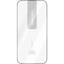 Karokstore Caseworld 16 Pro ile Uyumlu Caseworld Ultra-Thin Serisi Tmq 0.15MM Hd 3D Cam Ekran Koruyucu Uygulamalı Şeffaf