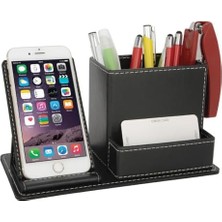 Karokstore Deri Kalemlik ve Telefon Tutucu