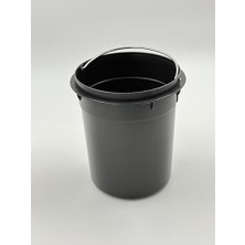 Karokstore Bambu Kapaklı Metal Çöp Kovası – Hidrolik Sistemli Yavaş Kapanma Özellikli, Pedallı, Banyo ve Mutfak Için Şık ve Fonksiyonel Tasarım (Siyah, 3 Litre)