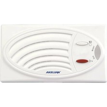 Karokstore AK-501 Daire Içi Diafon Şubesi – Tek Tuşla Kapı Açma, Sesli Iletişim, Duvar Tipi, Şık Beyaz Tasarım, Apartman Konuşma Sistemleri