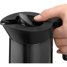 Karokstore Kineo Çelik Siyah Termos 1 Lt