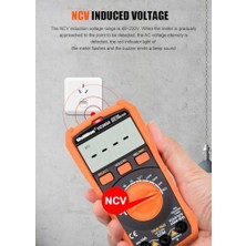 Karokstore VC205A Ölçü Aleti Multimetre Avometre Ncv Işıklı Ekran Isı Ölçer El Feneri
