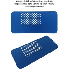 Karokstore Keçe Masa Üstü Mouse Pad ve Bilgisayar Düzenleyici 70X32 cm – Antibakteriyel Mat, Doğal Keçe Mat, Masa Koruyucu Altlık, Ofis ve Ev Için Minimalist Tasarım (Mavi)
