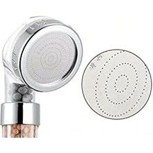 Karokstore Filtreli ve Su Tasarruflu Arıtmalı Duş Başlığı Seti - Boncuklu Başlık Hortum ve Mafsal Seti