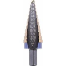 Karokstore Kademeli Matkap, 3/16 Inç Ila 7/8 Inç, Kobalt, 3/8 Inç Şaft (10234CC)