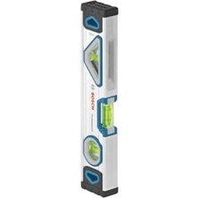 Karokstore Professional Su Terazisi 25 cm Mıknatıs Sistemli, Çepeçevre Okunabilir, Alüminyum Gövde, Sağlam Uç Kapakları