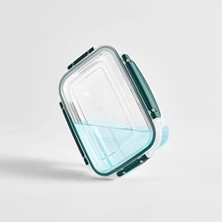 Karokstore Kilitli Sızdırmaz Saklama Kabı Seti, Buzdolabı Için Sebze ve Meyve Saklama Kabı, Uzun Ömürlü Tazelik, Dayanıklı ve Şeffaf Tasarım Bpa Içermez (4 Parça)