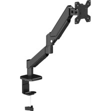 Karokstore 13-32" Lcd/led Monitör Tutucu, Kol Amortisörlü, Vesa 75 * 75 – 100 * 100, Monitör Standı 2-20 Kg, 360 Derece Dönebilen, Stand Askı Aparatı,