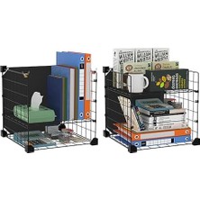 Karokstore Aparatlı Çelik Duvar Rafı - 3 Katlı