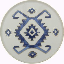 Karokstore Desen Düz Tabak 27CM