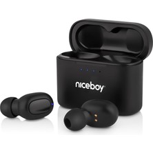 Karokstore Hıve Podsie 3 Siyah Kablosuz Bluetooth 5.1 35 Saat Pil Ömürlü Kulaklık
